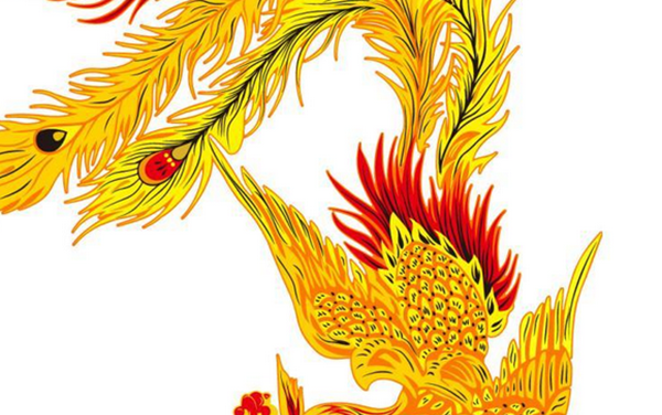 盘古五凤指的是什么?传闻中的五凤图片(鸑鷟身为乌或者紫色的凤凰)