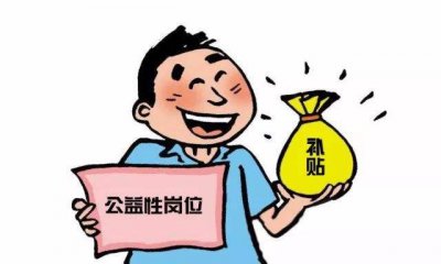 ​公益性岗位国家给予什么补助