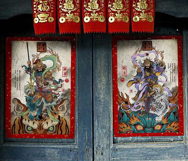 尉迟恭秦琼为什么当门神（前门的门神是秦琼）(1)