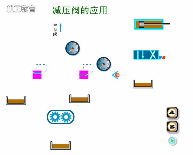 各种液压阀原理图（26张液压阀原理动图）(22)