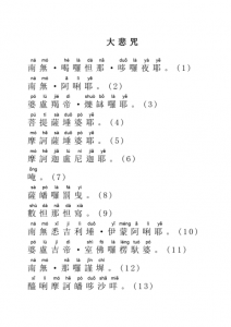 ​大悲咒带拼音全文（大悲咒拼音版全文）