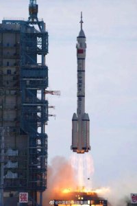 ​超燃神舟12号发射升空瞬间（神舟十二号一升空）