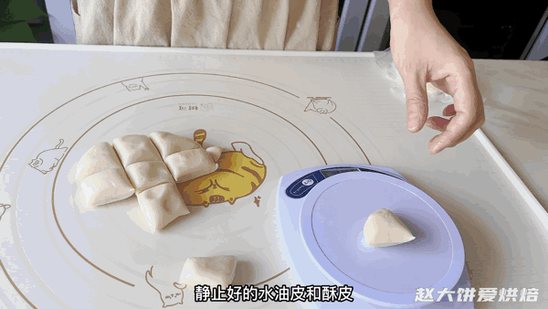 蛋黄酥20个制作方法和配方（手把手教你做蛋黄酥）(23)