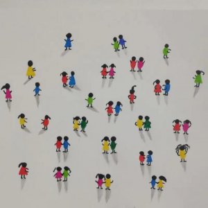 ​简笔画小人画法（超级简单的立体小人画法）