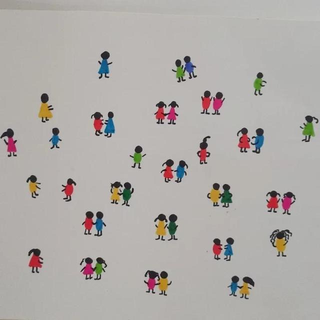 简笔画小人画法（超级简单的立体小人画法）(4)