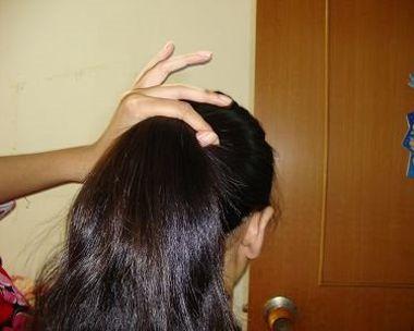 簪子盘发教程简单又漂亮（2款适合50岁女人的簪子发型盘发教程）(7)