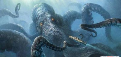 ​深海巨兽挪威海怪，体长100米的恐惧八爪怪_海匪克星