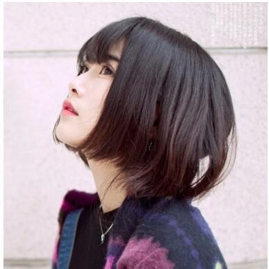 今年流行的小学生短发发型女 13款中学生短头发造型(10)