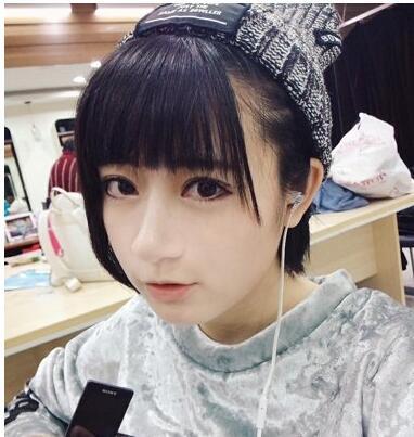 今年流行的小学生短发发型女 13款中学生短头发造型(12)