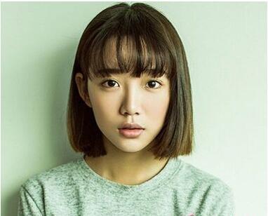 今年流行的小学生短发发型女 13款中学生短头发造型(13)