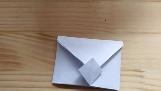 信封怎么折，信封怎么折？图8