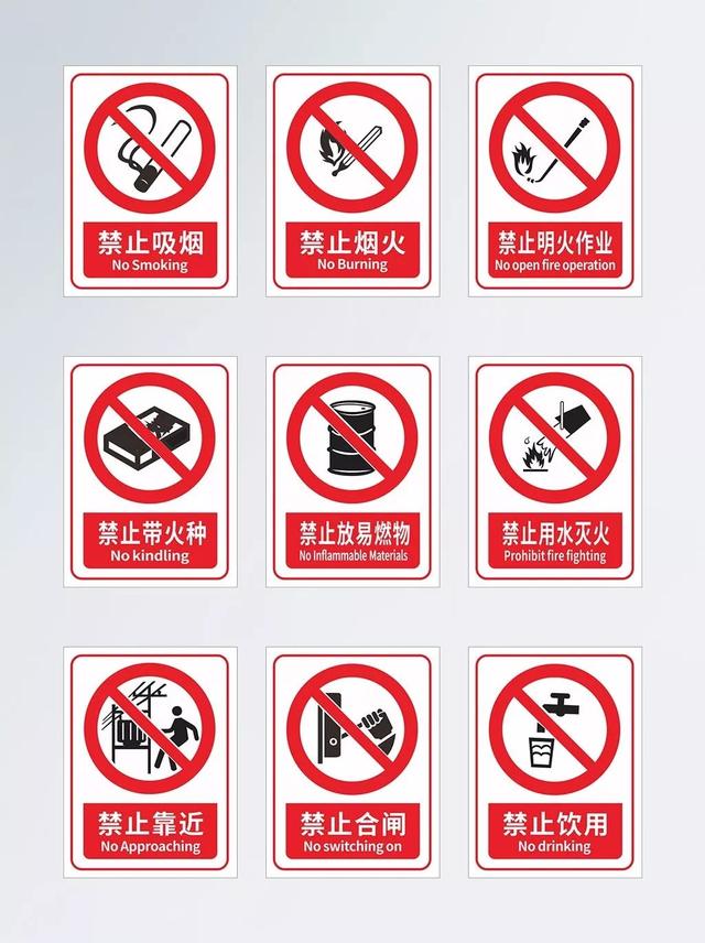 警示标识牌大全（总结 安全标识牌）(8)