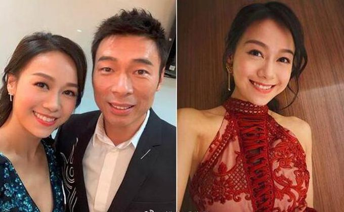 黄心颖带男伴回家邻居亲眼所见 广告牌被遮脸是真的要糊了