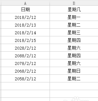 一个星期有七天年历表中从星期几开始