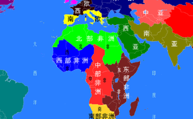 非洲你知道哪些国家