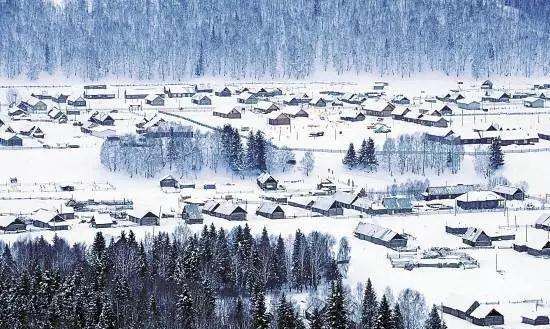 中国雪乡在哪个城市,哈尔滨雪乡属于哪个省哪个市图11