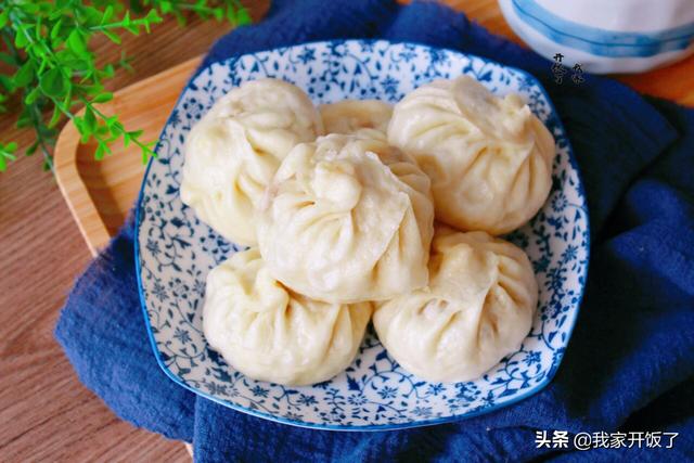 怎样蒸出松软的肉包子（在家学蒸肉包子）(5)