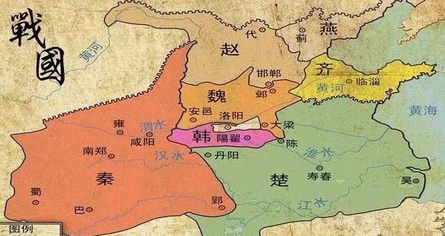 秦国是现在的哪里，秦始皇灭六国是现在的哪些地方？图4