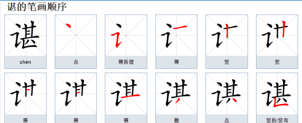 谌姓氏怎么读,谌作为姓怎么读视频图2