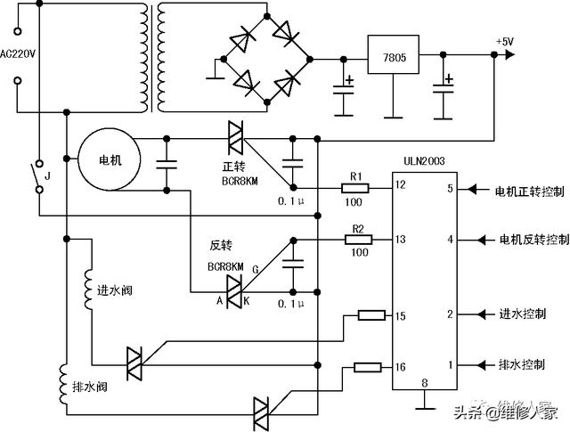 荣事达洗衣机售后维修点查询（荣事达全自动洗衣机单方向转维修）(1)