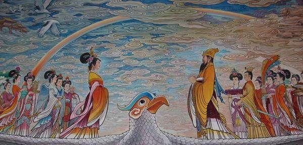 王母娘娘 玉皇大帝，王母娘娘和玉皇大帝的爸爸妈妈叫什么名字啊？图9