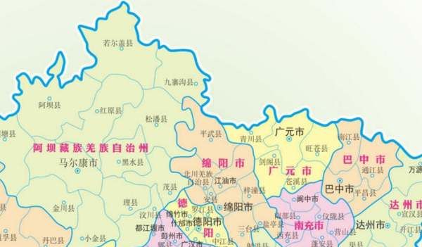 九寨沟在四川哪个城市,九寨沟在哪里图1