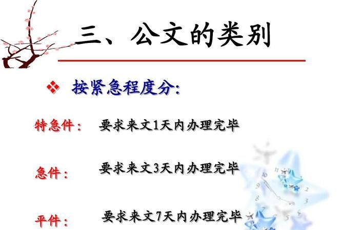 公文电报的紧急程度分为