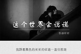 世界在撒谎是什么歌