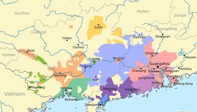 粤语发源地在哪个地方