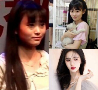 ​鞠婧祎出山前竞赛照片，四千年玉人整容前照片曝光判若二人