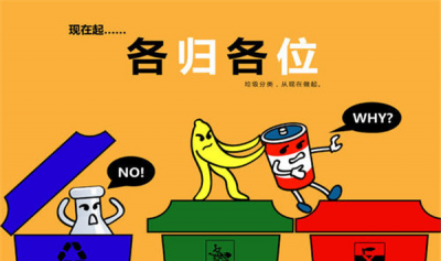 ​厦门四种废物分类口诀 教你赶快认清四色废物桶