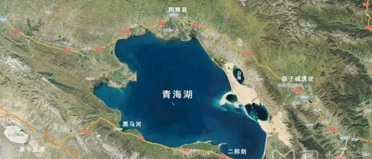青海湖附近最高海拔