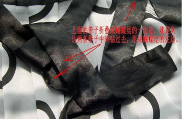 衣服蝴蝶结怎么系,衣服蝴蝶结怎么打视频慢动作图18