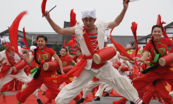 乐器鼓的种类,在周代,收集民歌大制度称为采风图2
