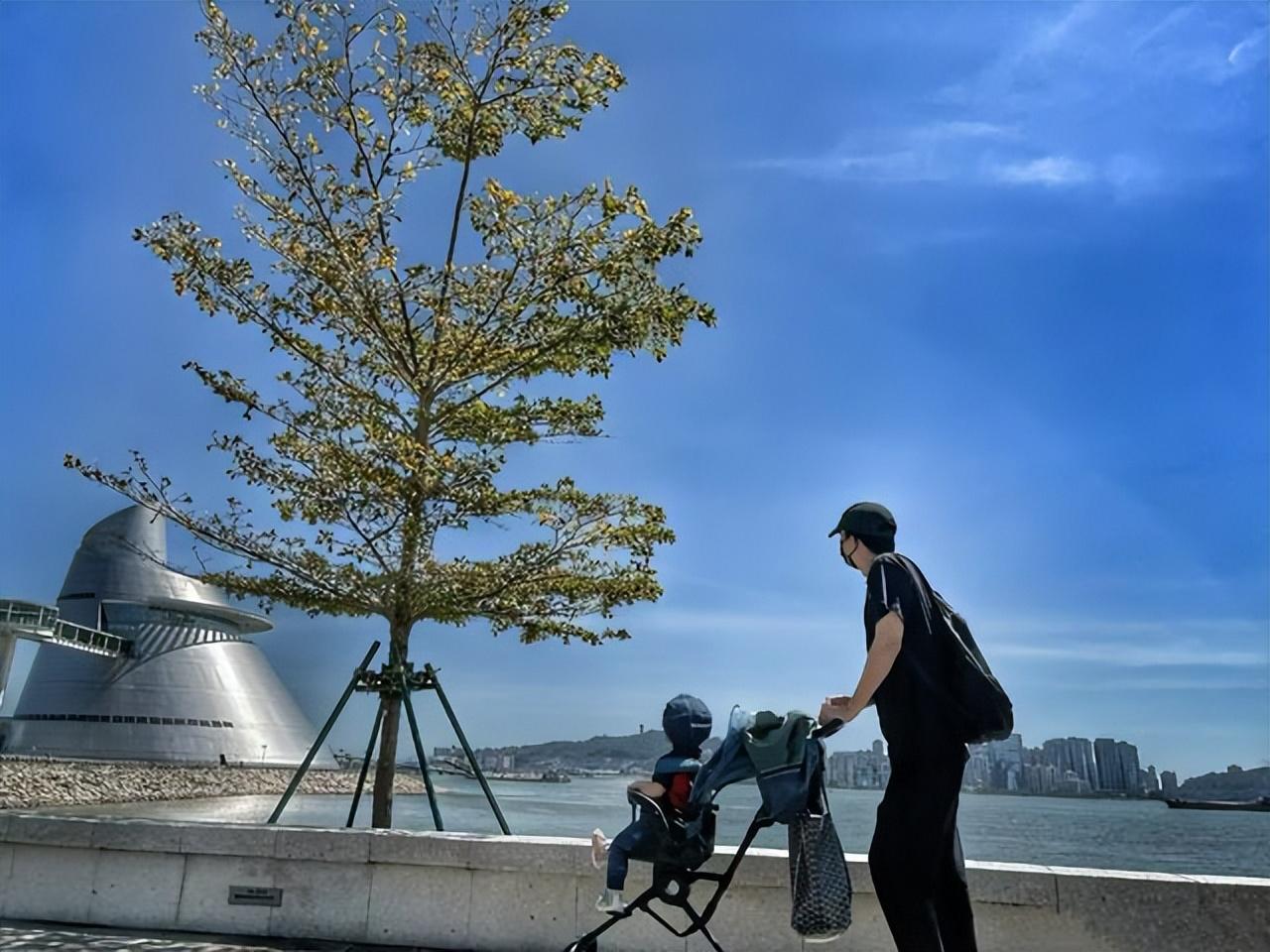 演员王阳深夜罕见晒娃营业，女儿模样帅气穿搭时尚，好有星范儿