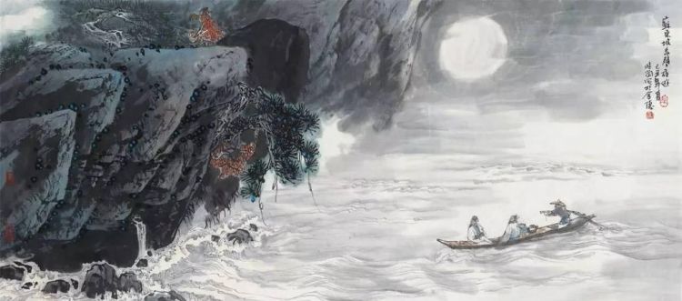 月出于东山之上,月出于东山之上,徘徊于斗牛之间