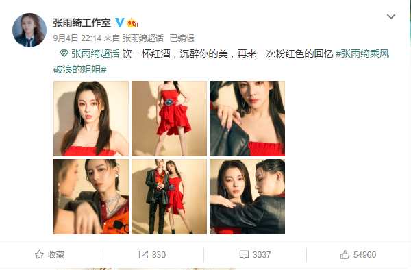 张雨绮网宣组道歉怎么回事 与李斯丹妮合照挨批冲动关站