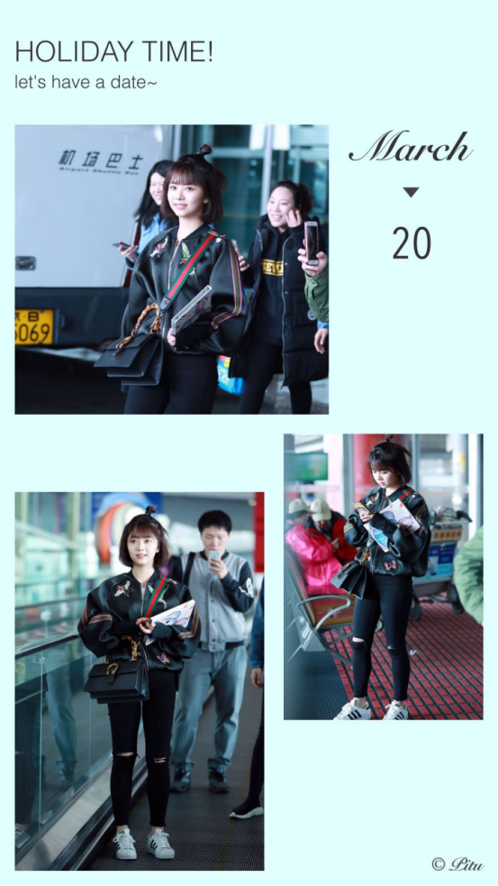 谭松韵真是不显老，看她的八套时尚私服搭配，清纯又减龄