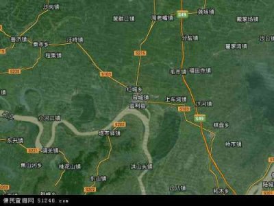 ​监利县地图高清_监利县卫星地图