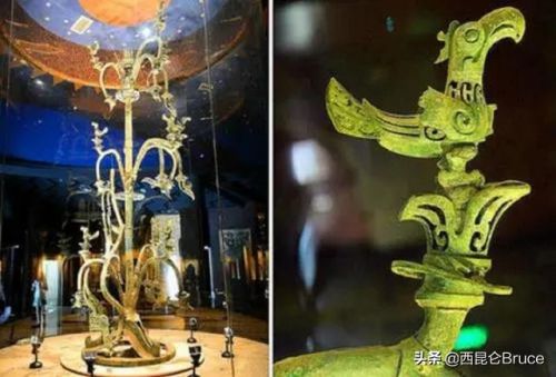 三星堆再次出土一件青铜神树1(三星堆就出土了一颗巨大的青铜树)-第1张图片-