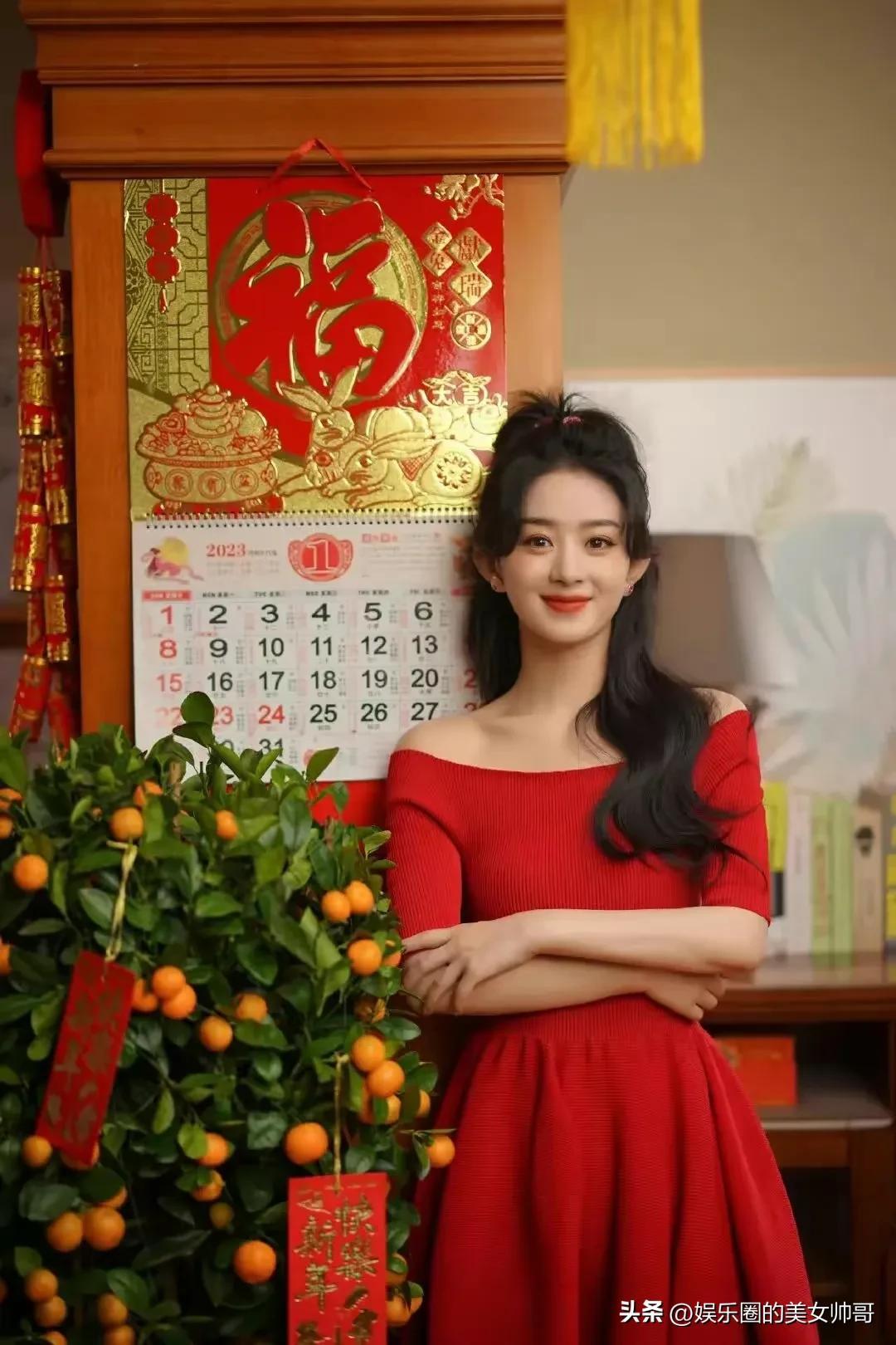 赵丽颖的12幅美照，每张图片都为珍藏版
