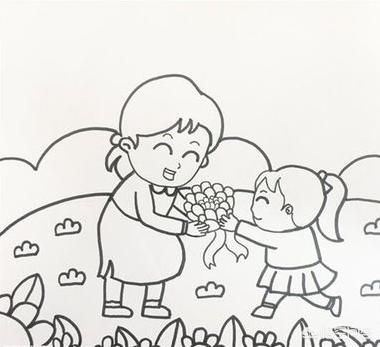 母亲节绘画作品一等奖(母亲节绘画作品漂亮又简单)-第1张图片-