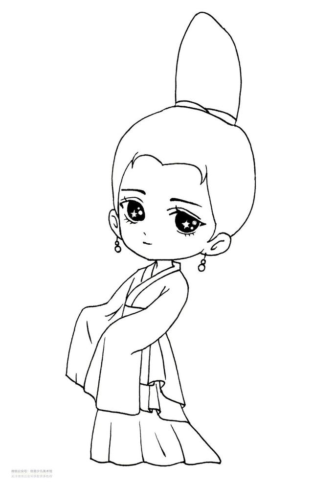 儿童卡通画教程简单入门（春季卡通动漫课程千里画卷）(4)