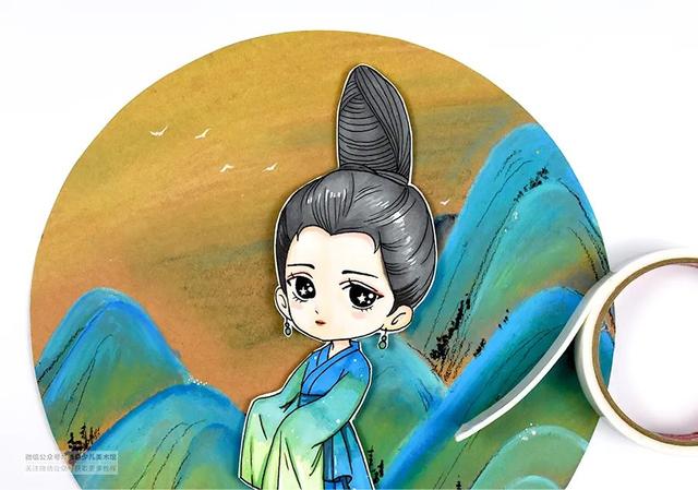 儿童卡通画教程简单入门（春季卡通动漫课程千里画卷）(12)