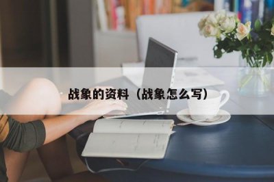 ​战象的资料（战象怎么写）
