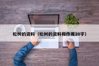 ​松树的资料（松树的资料和作用20字）