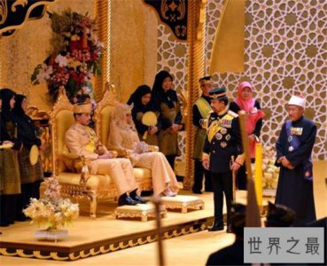 ​世界上最豪华的婚礼，整个婚礼现场被黄金宝石铺满！