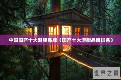 ​中国国产十大游艇品牌（国产十大游艇品牌排名）