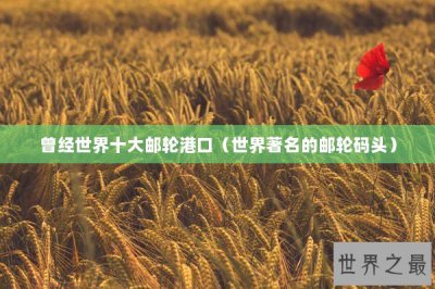 ​曾经世界十大邮轮港口（世界著名的邮轮码头）