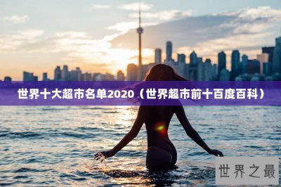 ​世界十大超市名单2020（世界超市前十百度百科）